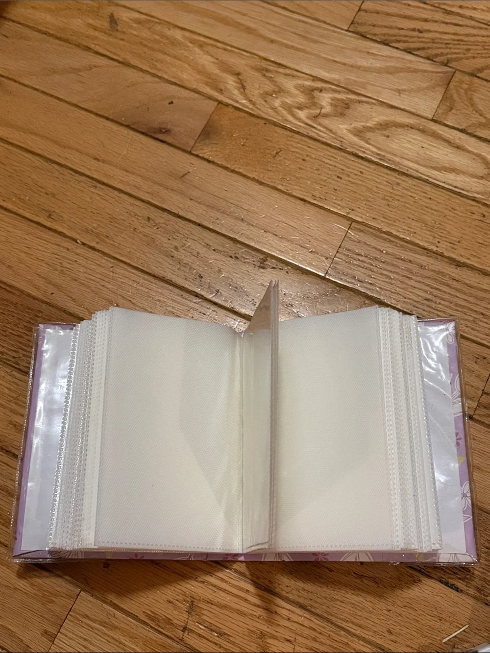 Lavender Floral Photo Album -